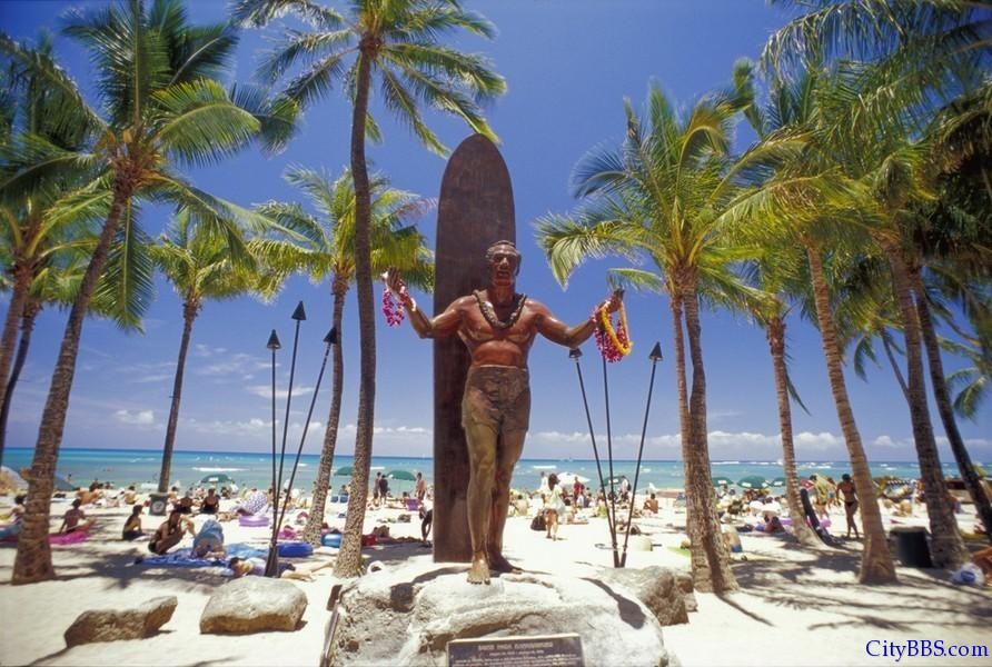 卡哈那莫库海滩（Kahanamoku Beach）