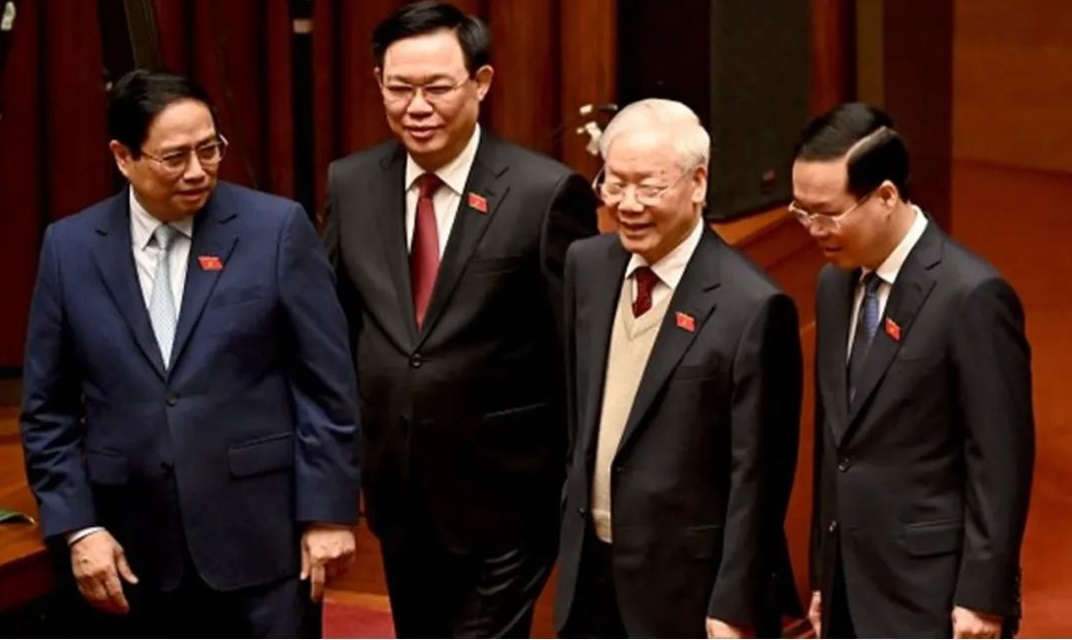 越共总书记、国家主席、政府总理、国会主席