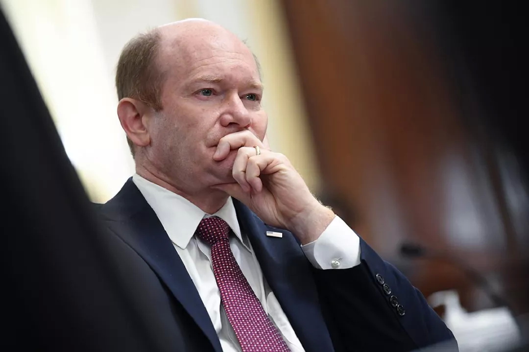 特拉华州的联邦参议员克里斯·库恩斯（Chris Coons）